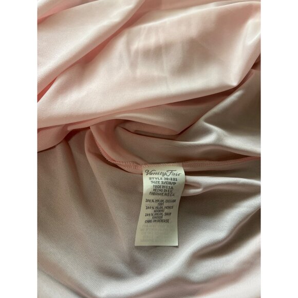 Vanity Fair vintage pink night gown and robe size S/M - Picture 3 of 10